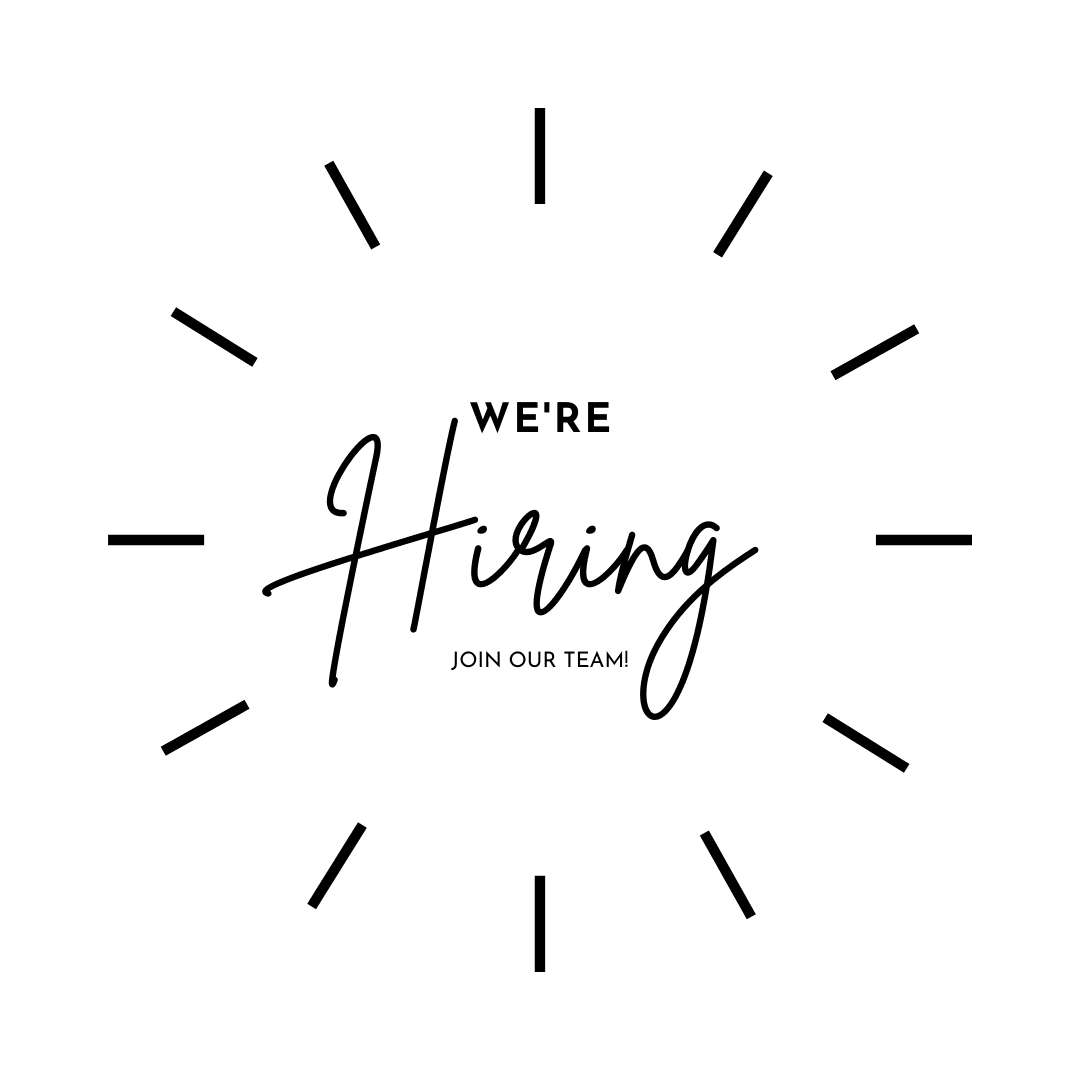 We're Hiring. Join Our Team!