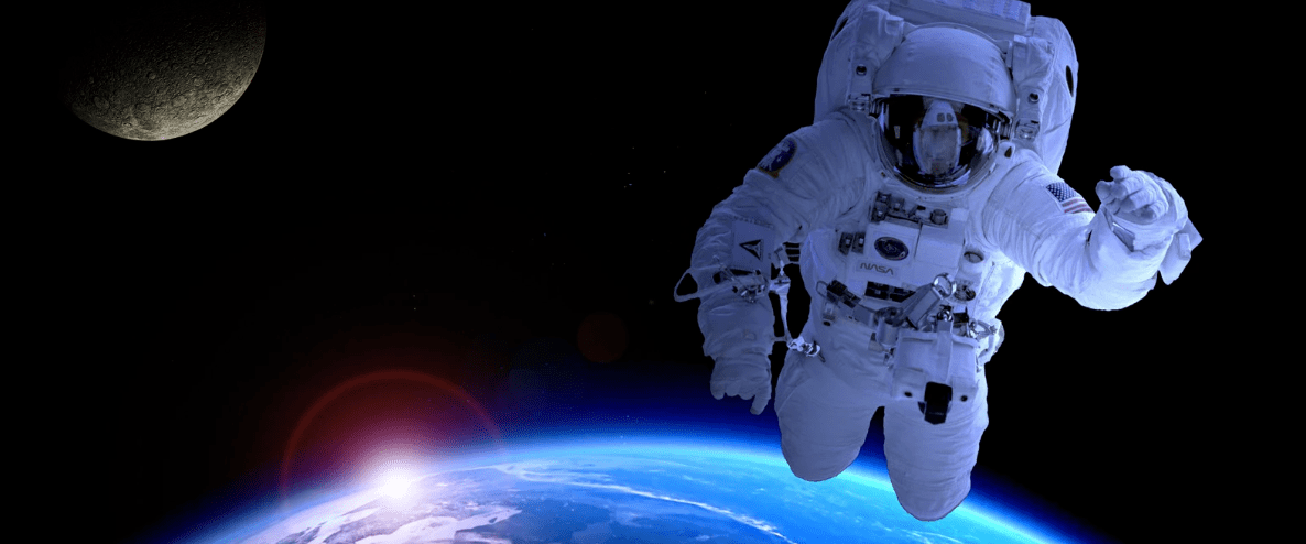 Astronaut in space